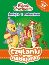 Okładka produktu praca zbiorowa - Czytanki naklejanki. Święta z Kubusiem. Disney Kubuś i Przyjaciele