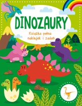 Okładka produktu Barbara Szymanek (tłum.) - Dinozaury. Książka pełna naklejek i zadań