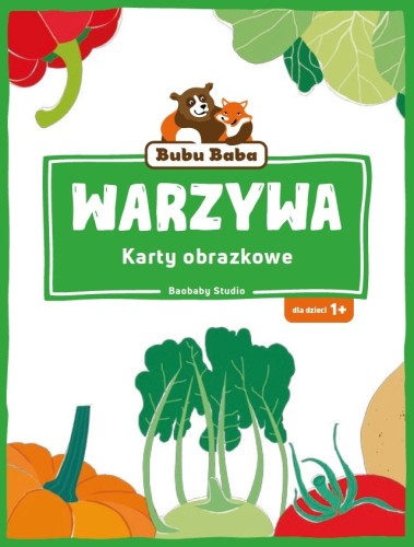 Bubu Baba Karty obrazkowe Warzywa