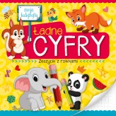 Okładka produktu praca zbiorowa - Moja kaligrafia. Ładne cyfry. Zeszycik z rowkami