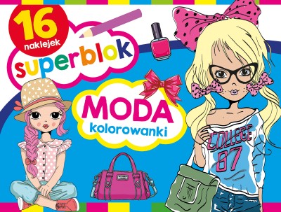 Superblok. Moda Kolorowanki